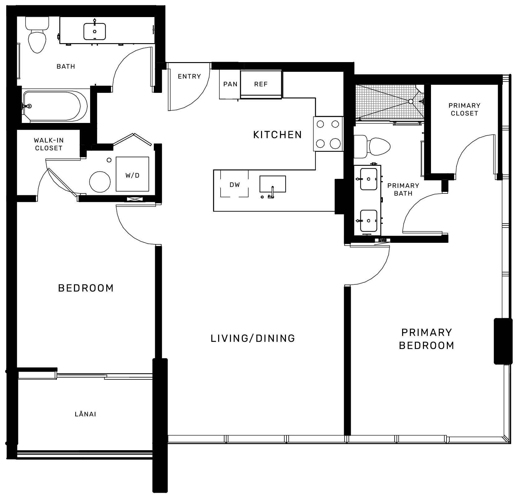 Floorplan_BW_Lamaku_A-2DR